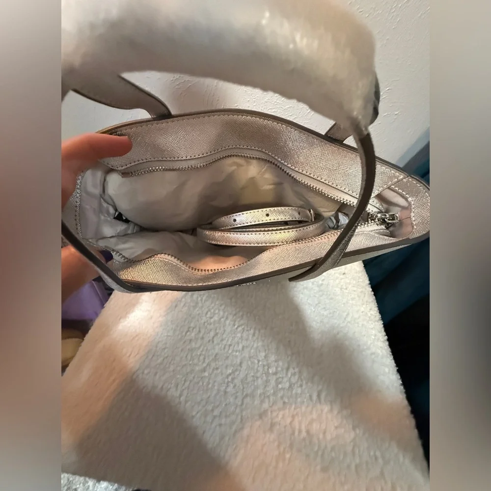 NWT Kate Spade New York glimmer leather satchel - Picture 16 of 16